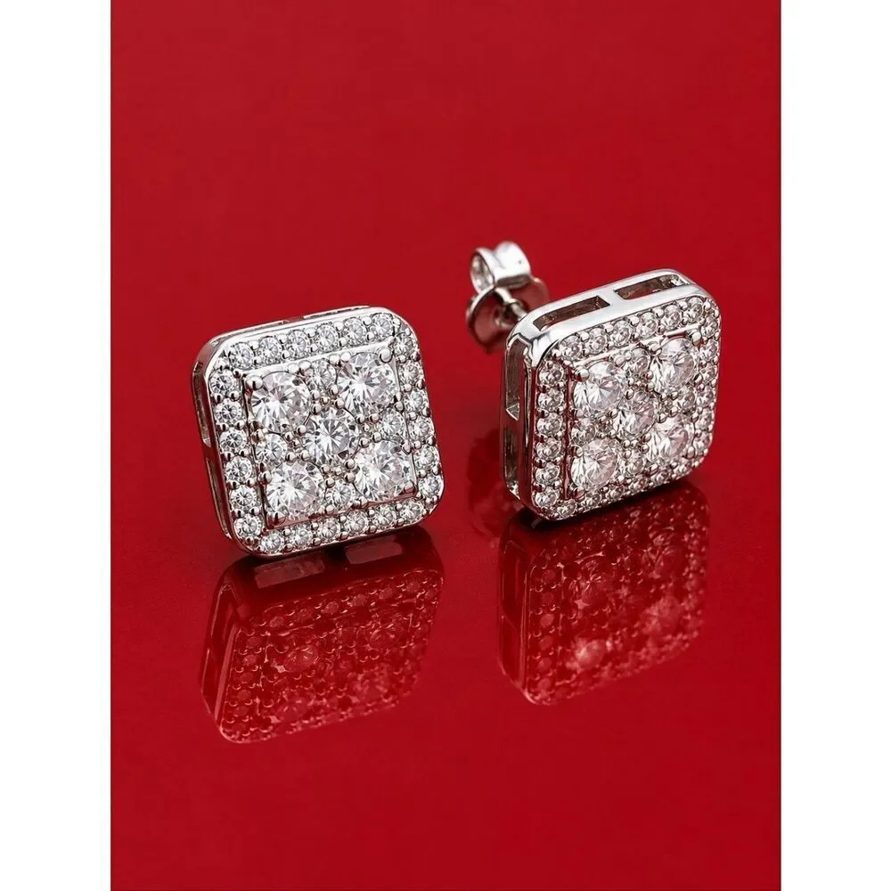 Superstar Iced Out Earrings
